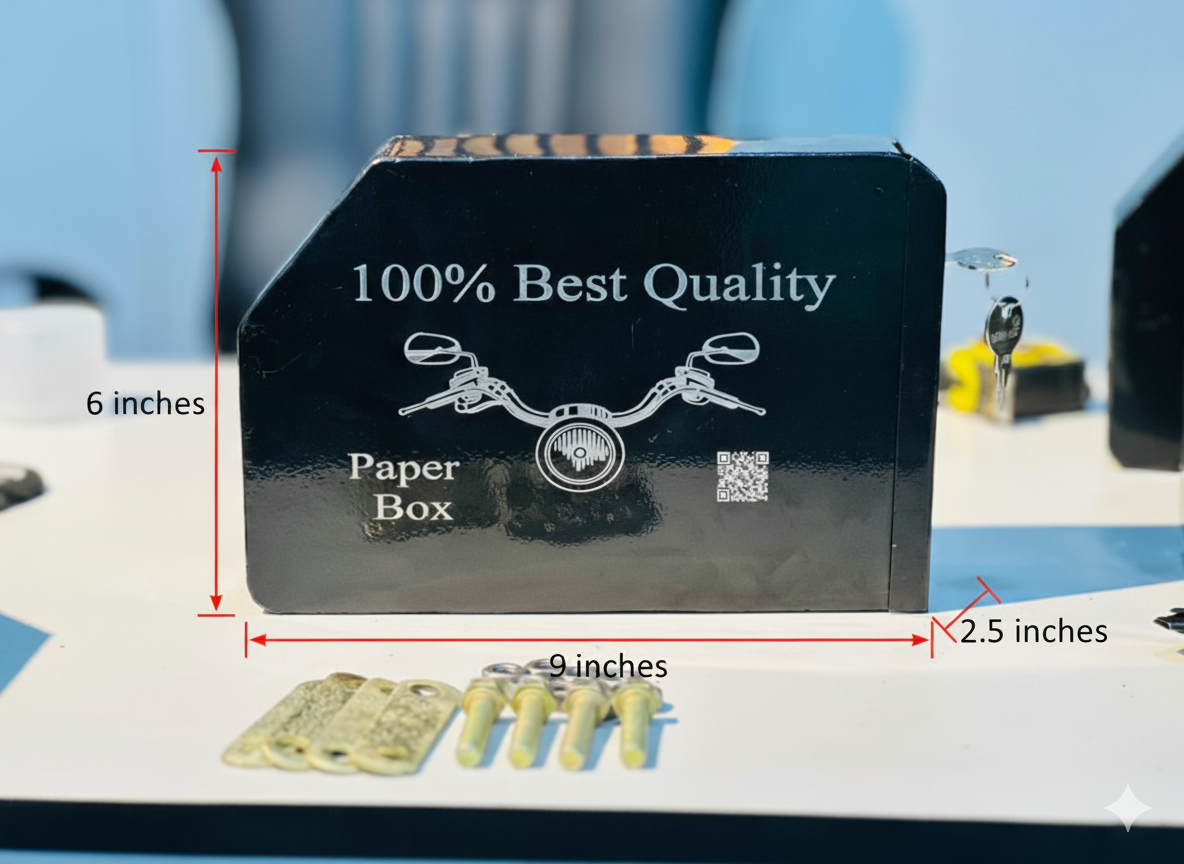 Premium Medium Personal Box For Universal All Model Bike